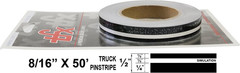 TFX 00083061 – Auto Customizing Dual Pinstripe – 8/16″ x 50′ (1/4” Stripe, 1/8″