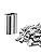QDiShi Aluminum Crimping Loop Sleeve 1/8 3mm 100Pcs