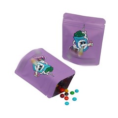 4×5” Mylar Bags Resealable Zipper Seal Packaging Pouches for Herb Storage