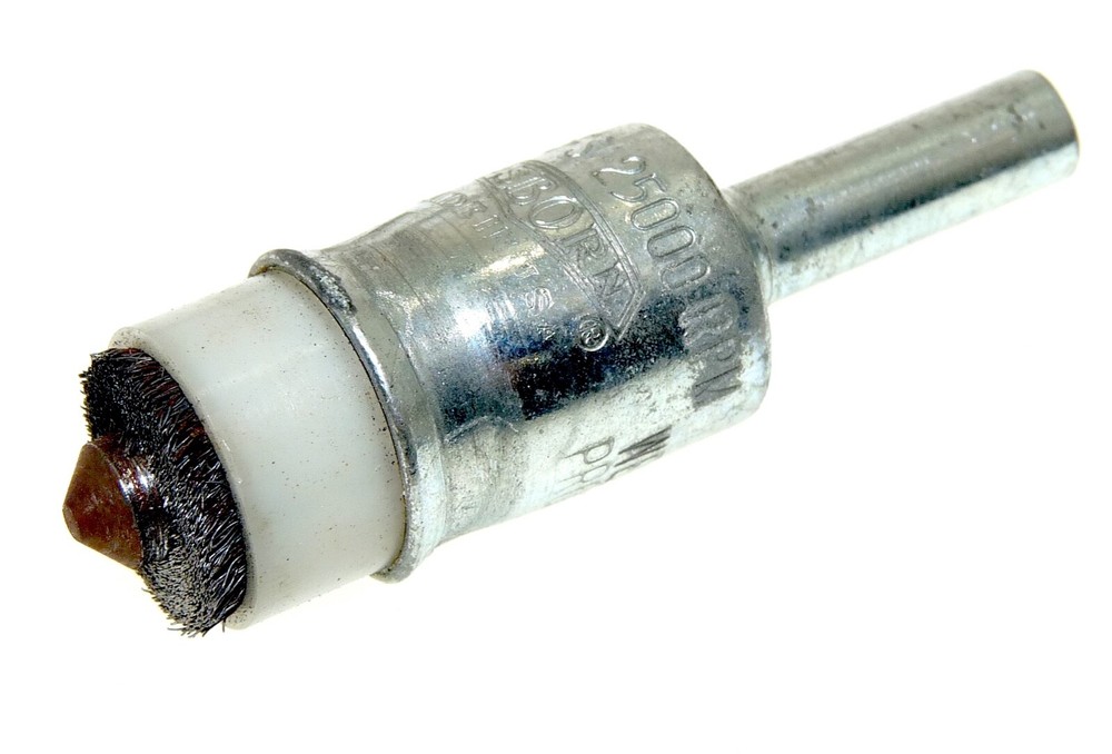 Osborn 30157 Stainless Pilot Bond Brush 94-S-22 1/2 OD 1/4 pilot .004 wire USA