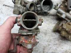 Vintage Zenith Updraft Carburetors, Used lot of 6 L51E. L806, 12553, Lz63-11