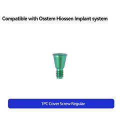 Dental Cover Screws Mini Regular for Osstem Hiossen Healing Abutment Hex 1.2