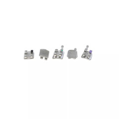 Dental Orthodontic Mini Brackets Metal Braces MIM ROTH MBT 018 022 345 Hooks