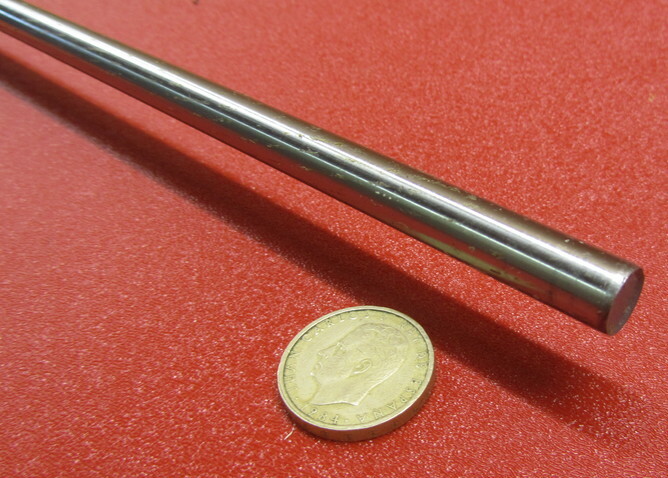 4140/4142 Steel Rod, Metric 10 mm Dia. (-0.051) x 3 FT Length