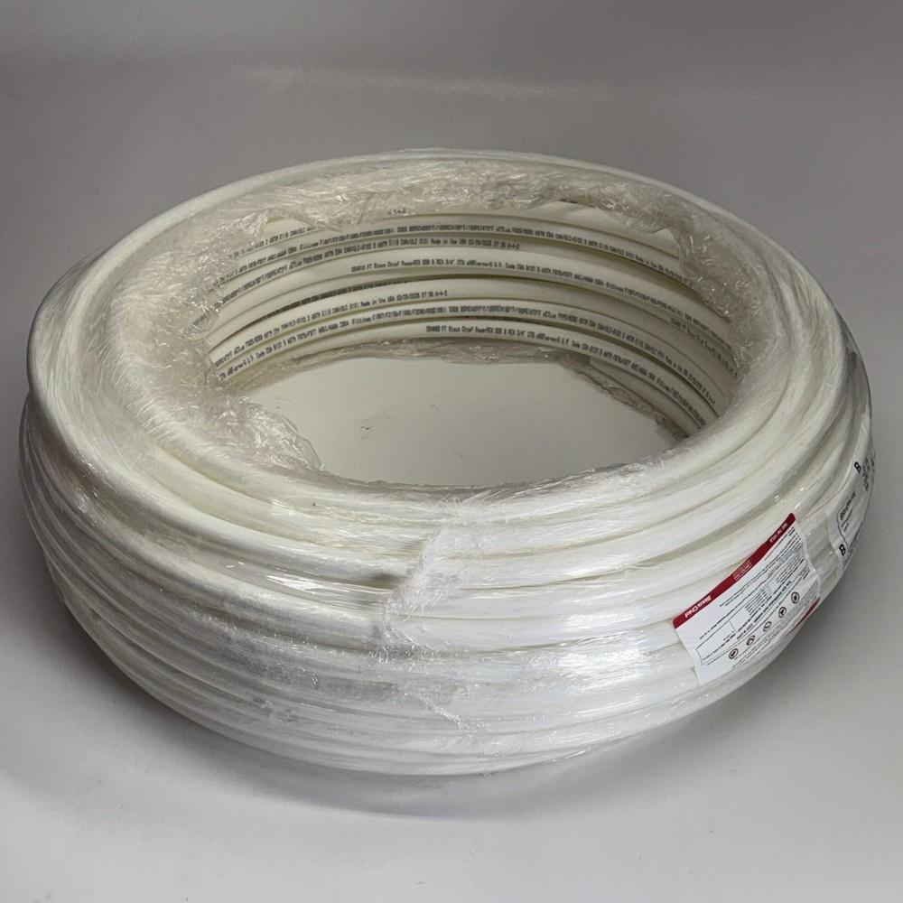 SIOUX CHIEF Powerpex Non-Barrier Pex-B Tubing Sz 3/4″ x 300 ft, White 665X3W300
