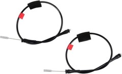 Rear Left Right Side Door Lower Latch Cable Style: F150 Rear Door Lower Cables