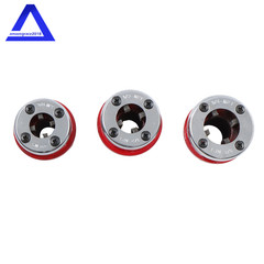 Large Hand Die Ratcheting 7 Size Pipe Thread Threader Tool 3/8″ to 2″ Dies Set
