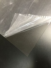 Clear PETG plastic sheets .020″ x 16″ x 16″ Polyester Sheet RC Hobby