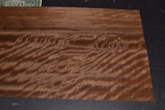Smoked Anigre Wood Veneer Sheets 10 x 31 inches1/42nd thick 7718-39