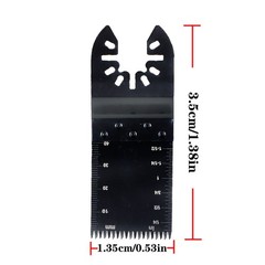 48 Pcs Metal Wood Oscillating Multitool Quick Release Saw Blades Kit Universal