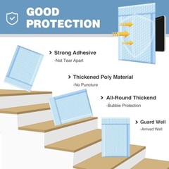 light blue Bubble Mailer 8.5″ x 12″ Self-Seal Adhesive Packaging Waterproof