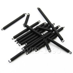0.3mm Wire Dia. 3mm Outside Dia. Extension Springs Black Oxide Spring Steel