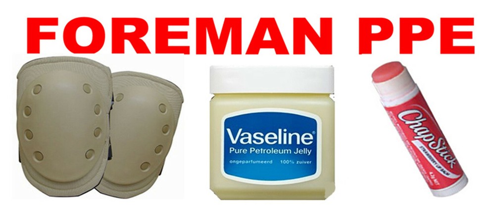 Foreman ppe, STICKER S-111