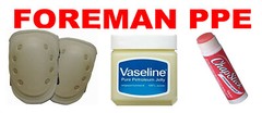 Foreman ppe, STICKER S-111
