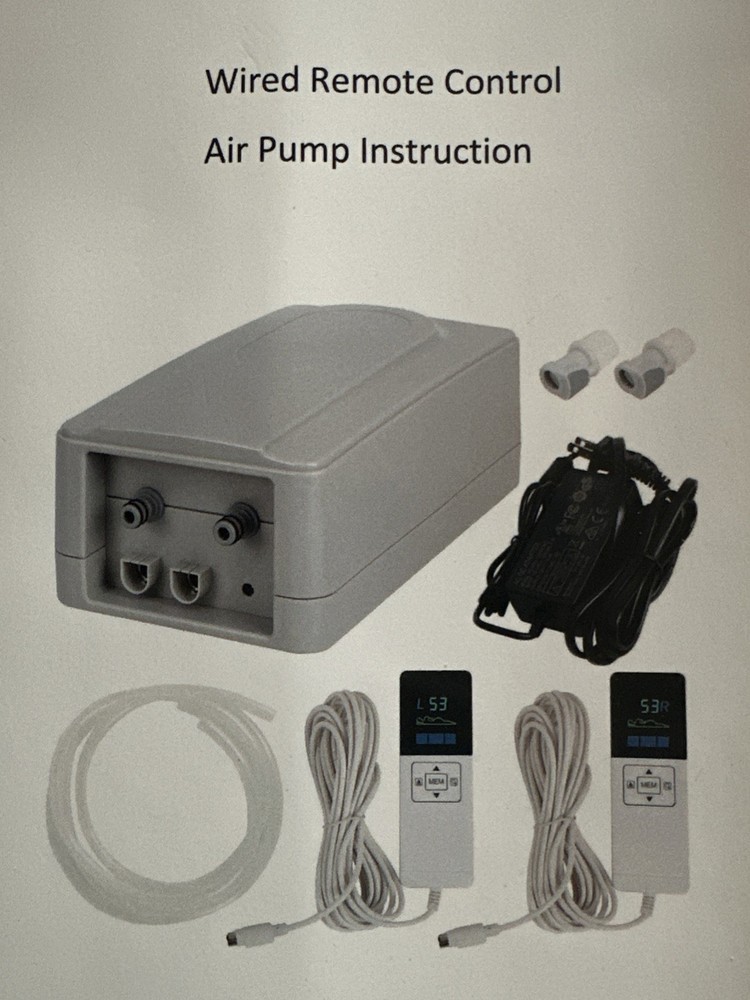 Mattress Wired Remote Control Air Pump