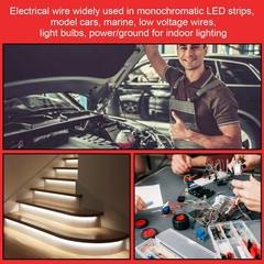 High-Quality 16AWG 50FT Red & Black Wire – Perfect for LED and DC Applications