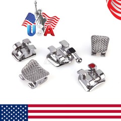 50Set AZDENT Dental Orthodontic Brackets Mini Standard Roth MBT 022 018