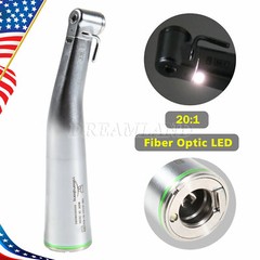 Dental LED Fiber Optic Handpiece Contra Angle 20:1 Implant E-Type Fit NSK NEW YB