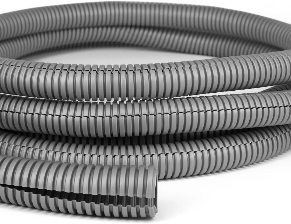 Split Wire Loom Tubing, 10,25ft Cord Protectors from Pets No Chew, Flexible Wire