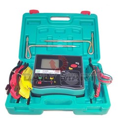 NEW Duoyi DY4200 Digital Earth Ground Resistance Tester Meter 0.01Ω to 2000Ω