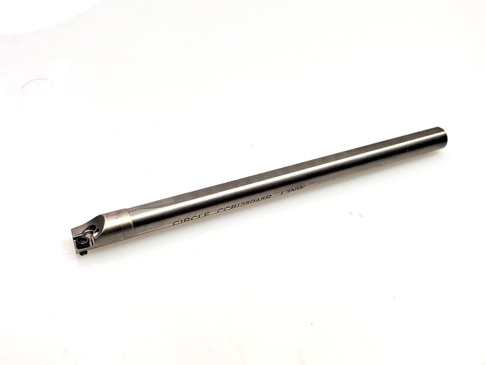 Circle CCBI-250-4-5R Solid Carbide Boring Bar 1/4″ Shank 0.285″ Min Bore 4″ OAL