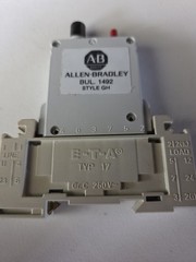 Allen Bradley Single Pole Circuit Breaker .2 AMP 1492-GHA002 Ser. A Tested
