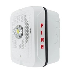 System Sensor SPSWKLED Speaker Strobe LED White Wall Outdoor