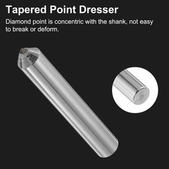 2Sets Diamond Dresser Tapered Point Grinding Wheel Dressing Tool 5/16″ x 2″