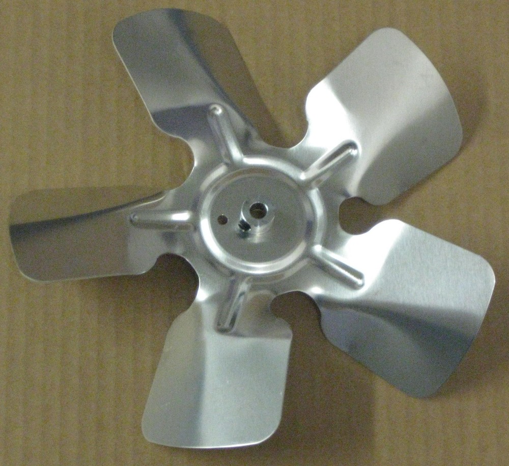A95131 Metal Fan Blade 9″ Diameter 5 Blades 5/16″ Bore Hub CW 30 Degree Prop