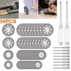 50 x Diamond Cutting Wheel For Dremel Rotary Tool Die Grinder Metal Cut Off Disc