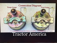 Temperature Gauge for Allis Chalmers D19 175 180 185 190 190XT 70240989