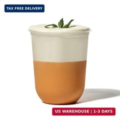 TOSSWARE NATURAL Arc – Plant Based Clear Cold Cups 16 oz – Plastic Alternative f