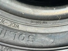 Solideal RES 550 Magnum Non Marking SOLID Rubber Forklift Tire 7.00-15/5.50