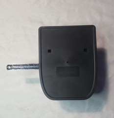 Metal Commercial Office Depot Gray 2 HOLE Punch With Paper Guide TESTED