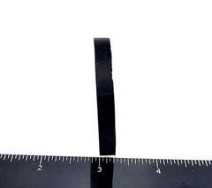 2″ Wide Round Rubber Stick on Feet Bumpers 1/4″ Thick Adhesive Back Pads 4 Pack