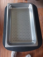 4 Hubert 2 1/2 Inch Perforated Full Size Pans