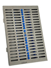 GERMAN DENTAL AUTOCLAVE STERILIZATION CASSETTE RACK BOX TRAY FOR 20 INSTRUMENT