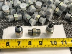 35 QTY! BULK LOT- Eaton AeroQuip Hydraulic Adapter ORFS Male O-Ring Face Seal