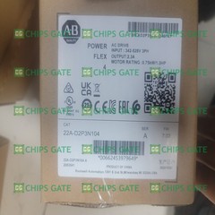 1PCS 22A-D2P3N104  4 0.75 kW 1 HP AC Drive US