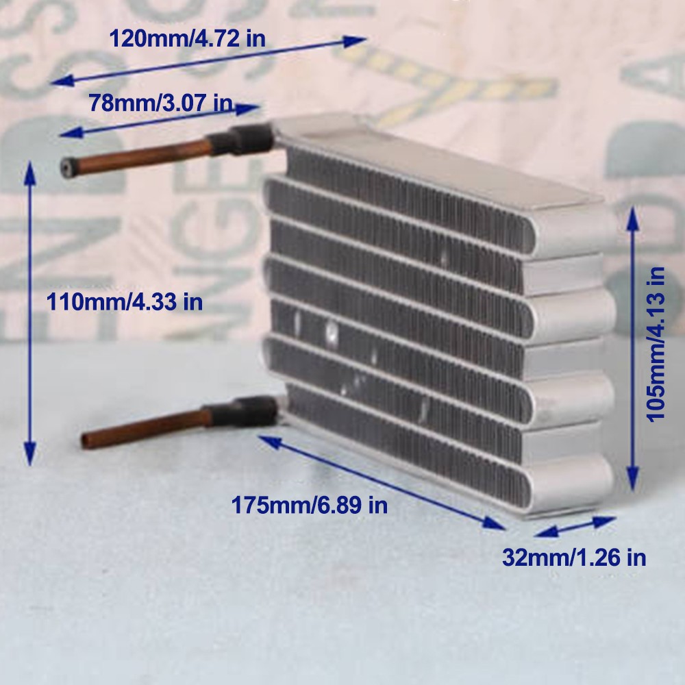 Condenser Air/Water-cooled Aluminum Fin-Tube Heat Exchanger WT17510532