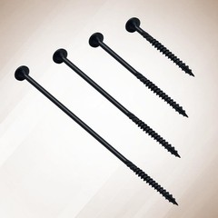 3 Inch Deck Screws 50 Pack Heavy-Duty Rust Resistant Timber Screws