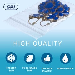– 1000 Count, 2″ x 3″ Clear Plastic Resealable Zip Bags, Bulk 2 Mil, Strong &…