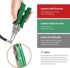 8In1 Wire Stripper Twister for Cutting and Pulling Wires, Cable Scissors,Voltage