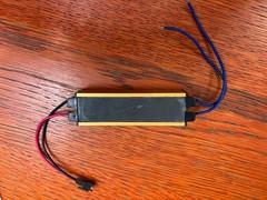 LED Driver JNY-L1220A (MT) Input AC100-240V 50/60Hz, Output DC40-72V 300mA