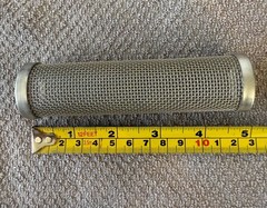 Stainless Steel Line Strainer Screen Filter 4-1/4″ Long Unknown Model NOS