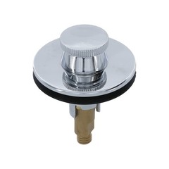 DANCO Lift and Turn Tub Bath Drain Stopper, Chrome (88599) No Size,