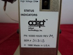ADEPT 10300-15520 REV_M SERVO AMPLIFIER B+-TYPE T11030