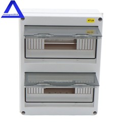 24 Way Power Distribution Box W/ Din Rail For Indoor and Outdoor Waterproof IP65