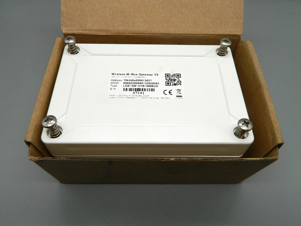 Wireless M-Bus Gateway V3 lobaro LOB-GW-HYB-WMBUS LTE-M1 LoRaWAN