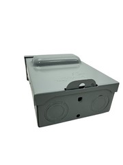 Midwest Electric Products 30-Amp 120/240-Volt Fused AC Disconnect U035F2P (OB)